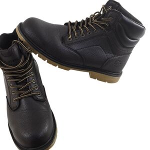 Hi-Tec Dark Brown Leather Boots